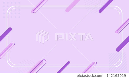 Cute pastel-colored geometric simple and pop frame background Cute pastel-colored geometric simple and pop frame background 142163919