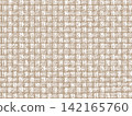 Rattan texture vector with tropical woven basket pattern and organic handcrafted surface background 142165760