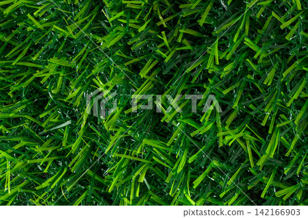 Vibrant green synthetic grass sprawls under a warm sun, inviting playful moments and leisure activities Vibrant green synthetic grass sprawls under a warm sun, inviting playful moments and leisure activities 142166903
