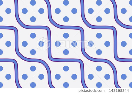 Seamless violet pattern of scattered flowing curves Seamless violet pattern of scattered flowing curves 142168244