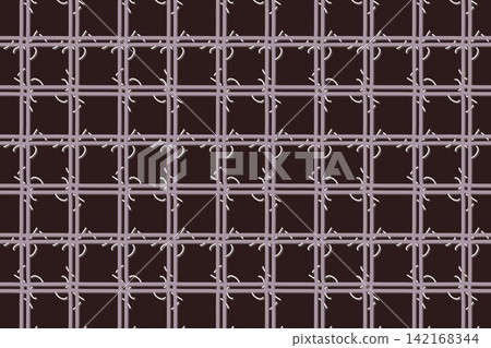 Seamless red pattern of scattered flowing curves Seamless red pattern of scattered flowing curves 142168344