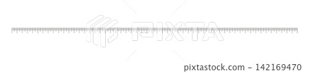 Measuring chart 55 centimeters. Ruler scale icon layout. Length measurement math, distance, height, sewing tool, flat template. Measuring chart 55 centimeters. Ruler scale icon layout. Length measurement math, distance, height, sewing tool, flat template. 142169470