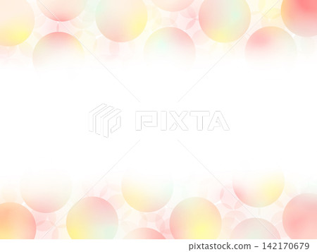 Colorful circular pattern background 142170679