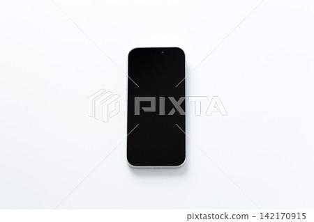 Smartphone white back Smartphone white back 142170915