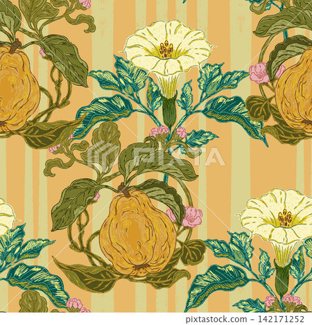 seamless floral pattern with roses seamless floral pattern with roses 142171252