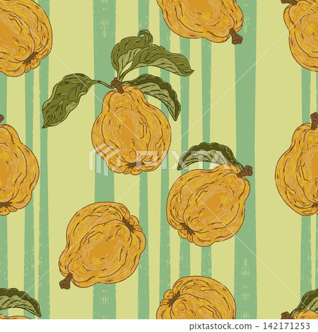seamless pattern with hand drawn pear seamless pattern with hand drawn pear 142171253