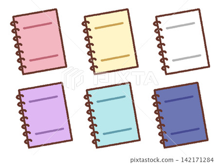 A collection of simple notebook illustrations A collection of simple notebook illustrations 142171284