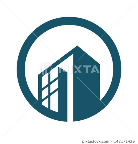 Modern Real Estate and Property Logo Design Modern Real Estate and Property Logo Design 142171429