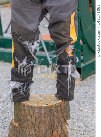 Teared Arborist Pants Teared Arborist Pants 142171863