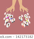 3D Isometric Flat Vector Illustration of Psychological Abuse, Influencing Through Deceit And Cunning Tactics, Manipulation 142173182