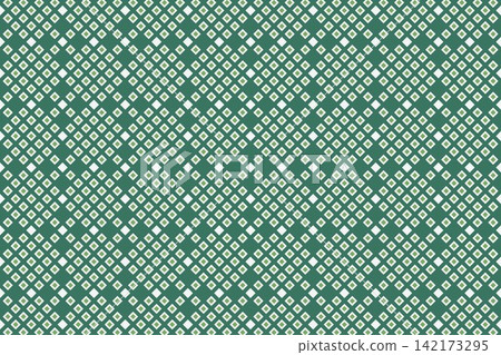 Hand drawn rotating diagonal lattice seamless repeat pattern in teal Hand drawn rotating diagonal lattice seamless repeat pattern in teal 142173295