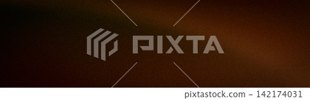 Grainy dark brown soft gradient background with wide black and orange blur abstract grunge wallpaper template Grainy dark brown soft gradient background with wide black and orange blur abstract grunge wallpaper template 142174031