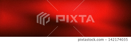 Red black abstract grainy texture background wide format with gradient blur and grunge wallpaper design Red black abstract grainy texture background wide format with gradient blur and grunge wallpaper design 142174035