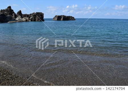 Ripples on the beach Ripples on the beach 142174704