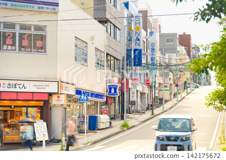Keikyu Line, Nomi-dai Station, Station Front Shopping Street Keikyu Line, Nomi-dai Station, Station Front Shopping Street 142175672