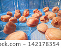 Homemade pickled plums: The process of sun-drying them. Homemade pickled plums: The process of sun-drying them. 142178354