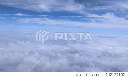 Cloud seen from an airplane Cloud seen from an airplane 142179162