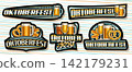 Vector Oktoberfest Set 142179231