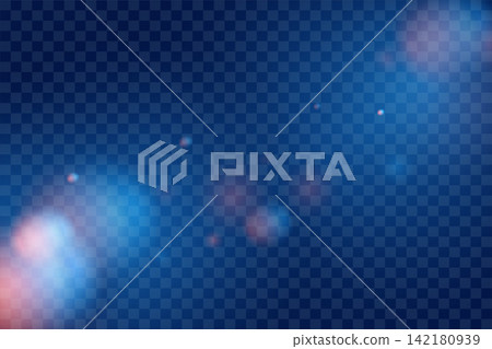 abstract optical lens flare leak with bokeh effect abstract optical lens flare leak with bokeh effect 142180939