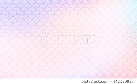 beautiful mermaid scallop scale pattern in holographic pastel colors beautiful mermaid scallop scale pattern in holographic pastel colors 142180983