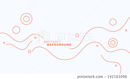 doodle style abstract red wavy lines on white background doodle style abstract red wavy lines on white background 142181098