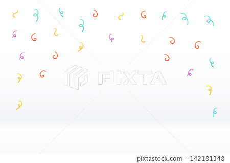 doodle style colorful confetti background with text space doodle style colorful confetti background with text space 142181348