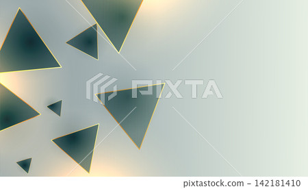 geometric style golden frame abstract background with text space geometric style golden frame abstract background with text space 142181410