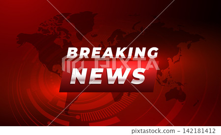 global breaking news headline background for tv or web channel global breaking news headline background for tv or web channel 142181412