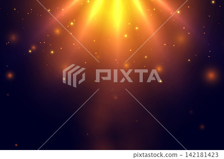 glowing and dusty particle background with light effect glowing and dusty particle background with light effect 142181423