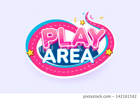 kids theme play area poster for children playroom kids theme play area poster for children playroom 142181582