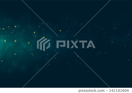 magical and decorative glitter background with empty space for presentation 142181604