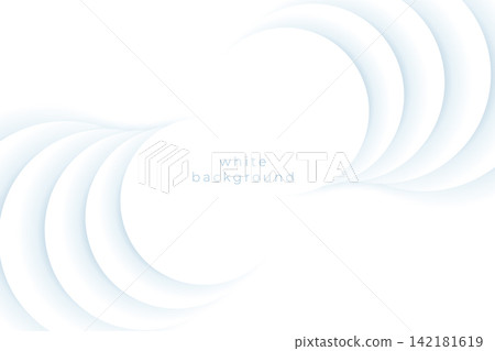 minimal elegant white background in neumorphic style 142181619