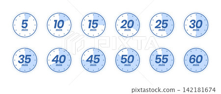 pack of minute countdown timer watch sign design pack of minute countdown timer watch sign design 142181674