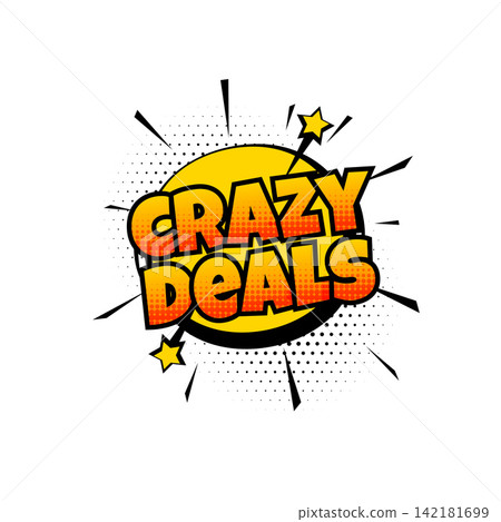 pop art crazy sale background in white and yellow color pop art crazy sale background in white and yellow color 142181699