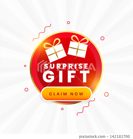 pop up claim now surprise gift offer template pop up claim now surprise gift offer template 142181700