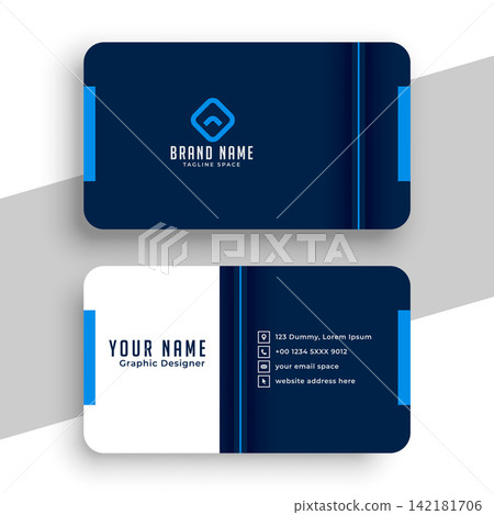 premium and stylish business visiting card template a corporate stationery premium and stylish business visiting card template a corporate stationery 142181706