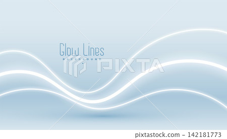 shiny light beam design on soft banner in wavy style shiny light beam design on soft banner in wavy style 142181773