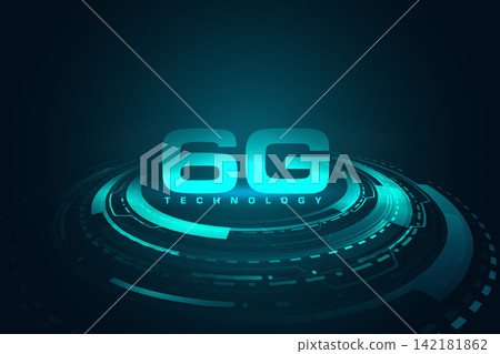 ultrafast 6g mobile network circuit hud background design ultrafast 6g mobile network circuit hud background design 142181862