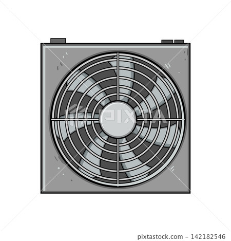 Computer power supply unit with cooling fan Computer power supply unit with cooling fan 142182546