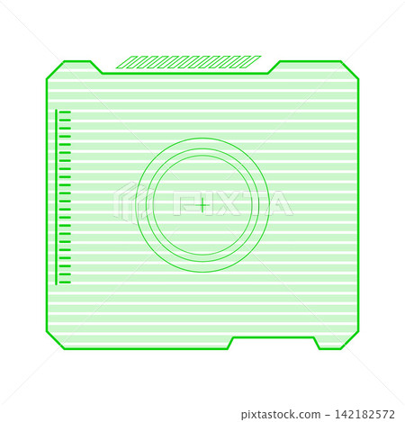Futuristic user interface hud targeting element design Futuristic user interface hud targeting element design 142182572