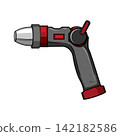 Watering nozzle spray gun for garden hose 142182586