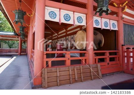 對馬神社二號走廊,愛知縣文化財產 對馬神社二號走廊,愛知縣文化財產 142183386