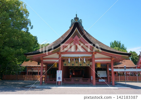 Tsushima Shrine, Worship Hall 1, Aichi Prefecture Cultural Property Tsushima Shrine, Worship Hall 1, Aichi Prefecture Cultural Property 142183387