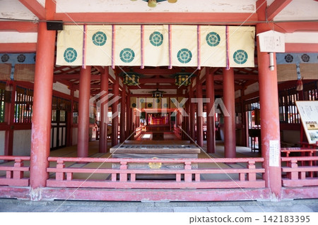 對馬神社，第二參拜殿內部，愛知縣文化財產 142183395