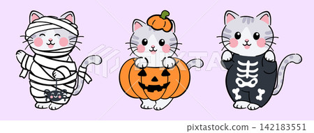 Halloween Decoration Festive Cartoon Element Halloween Decoration Festive Cartoon Element 142183551