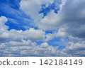 Blue sky and white clouds 142184149