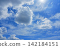 Clouds floating in the blue sky 142184151