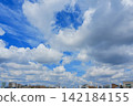 Clouds floating in the blue sky 142184155