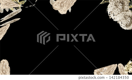 Rich gold brushstroke background Rich gold brushstroke background 142184350