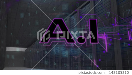 Glowing uppercase A Glowing uppercase A 142185210